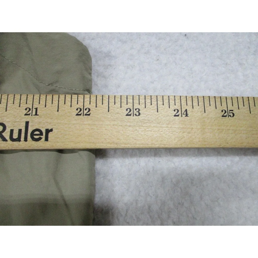 ExOfficio Vest‎ Mens Large Khaki Travel Multi Pocket Zip Front Outdoor Hiking